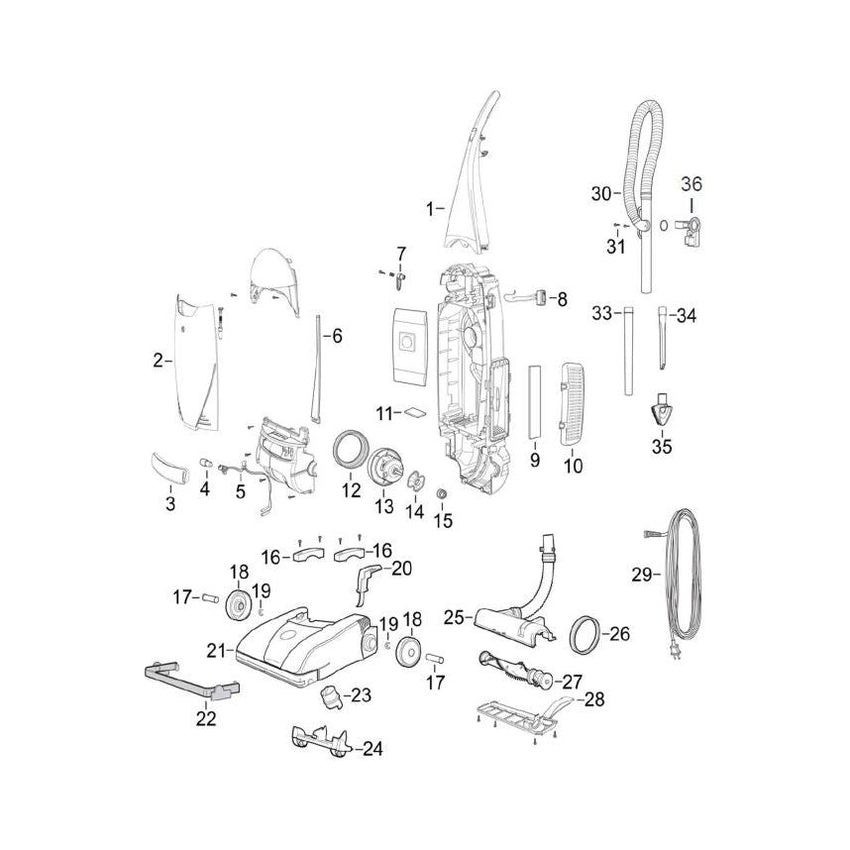BISSELL® BGU1451T Lightweight Commercial Vacuum