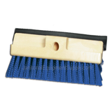 10 inch Deck Scrub Brush with Squeegee Blade | 5 Pack