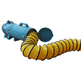 XPOWER® 8DHC25 | 25 ft 8 inch Ventilation Duct Hose Carrier X-8