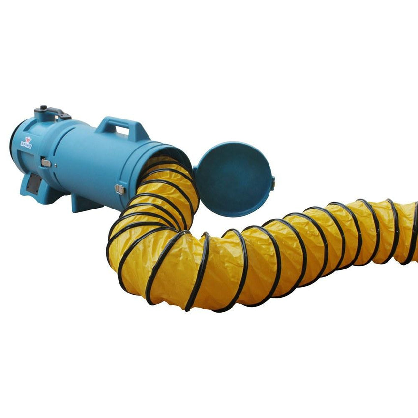 XPOWER® 8DHC25 | 25 ft 8 inch Ventilation Duct Hose Carrier X-8