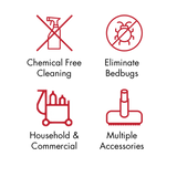 VAPAMORE MR-750 Ottimo Heavy Duty Steamer Cleaning Machine