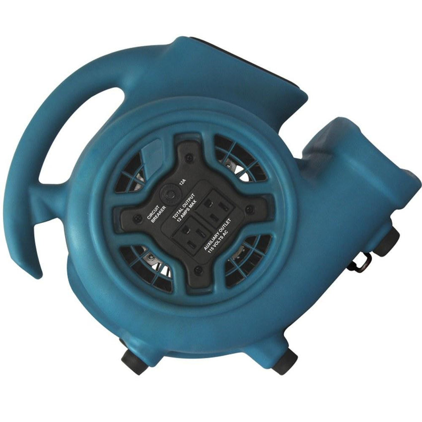 XPOWER® P-230AT-BLUE | Mini Air Mover 1/5 HP 3 Speeds with 3HR Timer