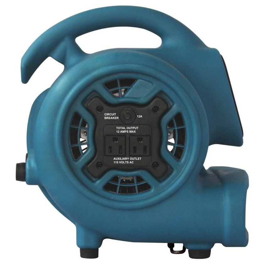 XPOWER® P-230AT-BLUE | Mini Air Mover 1/5 HP 3 Speeds with 3HR Timer
