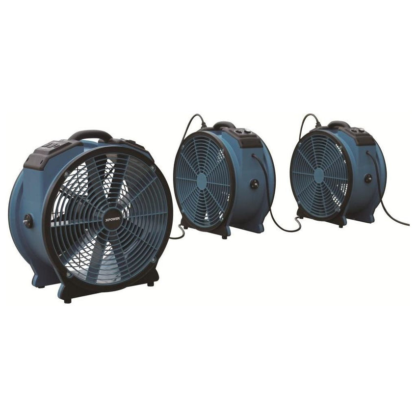 XPOWER® X-47ATR Axial Fan 1/3 HP 3600 CFM with 3 Hour Timer