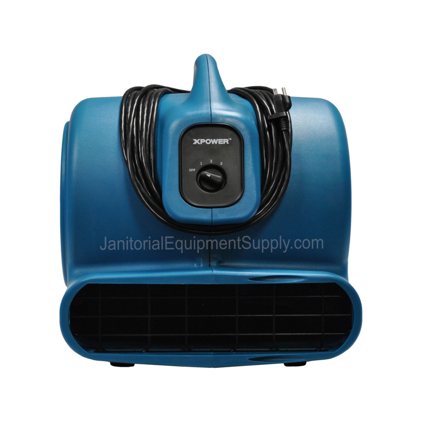 XPOWER® X-830 | Air Mover - Floor Dryer 1HP 3600 CFM 3 Speeds
