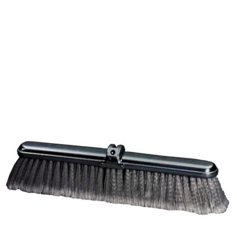 36 inch Fine Duty Grey Flagged Push Broom Brush