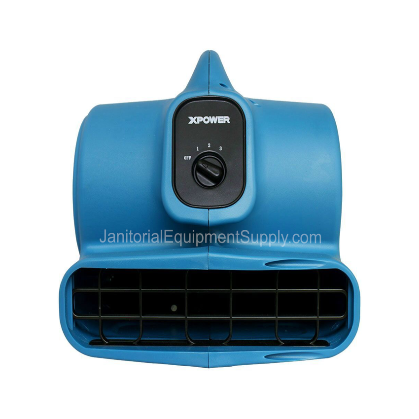 XPOWER® X-400A | Air Mover Floor Dryer 1/4 HP with Power Outlet