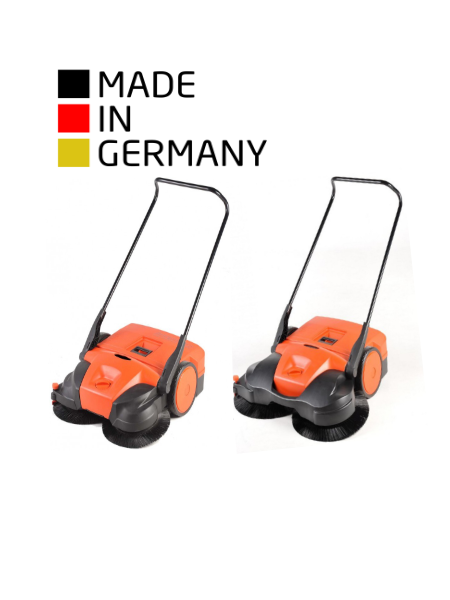 Push Sweepers | Parking-Lot-Warehouse Sweeper
