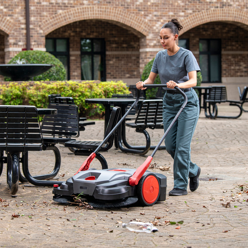 BISSELL® BigGreen BG497B | 38 inch Parking Lot Sweeper