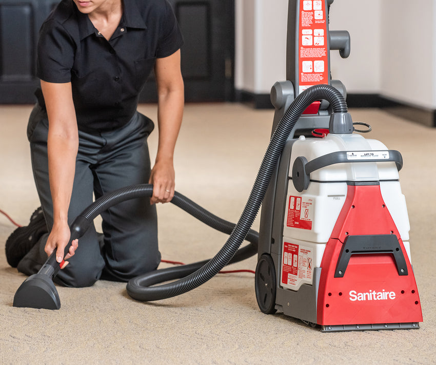 Sanitaire SC6100 Shampooer with Upholstery Tool Hose Kit