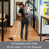 Sanitaire Commercial TRANSPORT SC580A Cordless Backpack Vacuum Cleaner