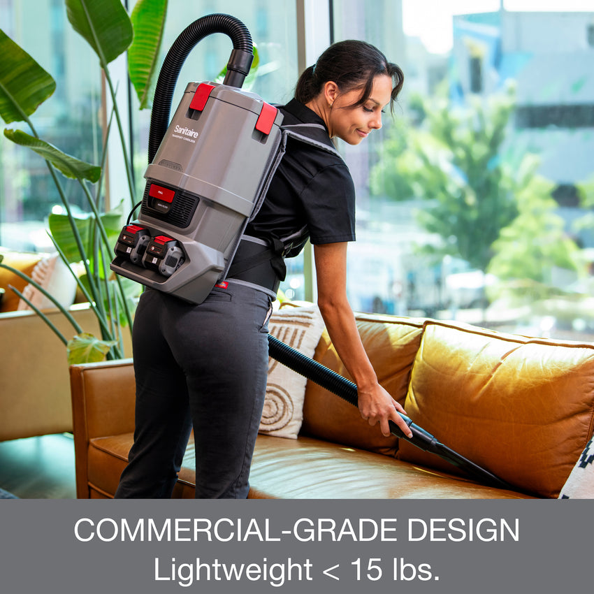 Sanitaire Commercial TRANSPORT SC580A Cordless Backpack Vacuum Cleaner