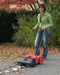 HAAGA® / Starmix 255 21" Belt-Free Indoor and Outdoor Sweeper