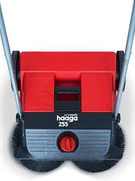 HAAGA® / Starmix 255 21" Belt-Free Indoor and Outdoor Sweeper