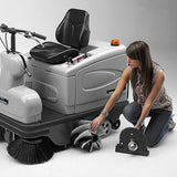BISSELL BGROS42 Ride-On 42" Ride-on Commercial Dust Free Vacuum Sweeper