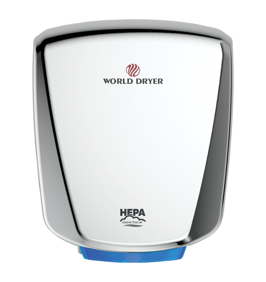 World Dryer VERDEdri Automatic Hand Dryer With Hepa Filtration