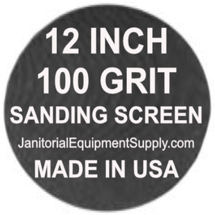 12 inch 100 Grit Sanding Screen Disc 5pk