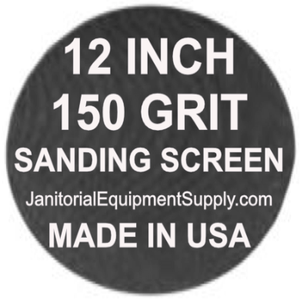 12 inch 150 Grit Sanding Screen Disc 5pk