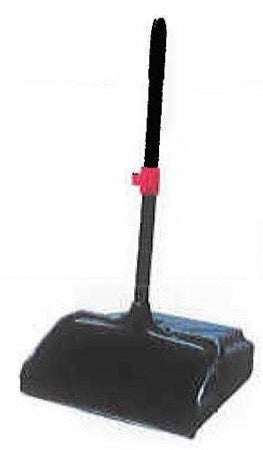 12 Lobby Dust Pan with Wheels - Free Standing Dust Pan