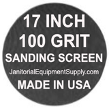 17 inch 100 Grit Sanding Screen Disc 5pk