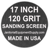 17 inch 120 Grit Sanding Screen Disc 5pk