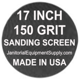 17 inch 150 Grit Sanding Screen Disc 5pk