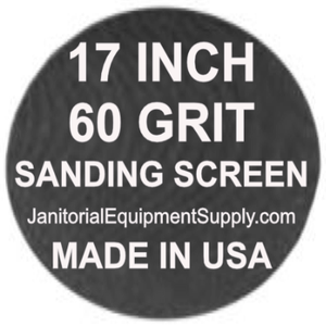 17 inch 60 Grit Sanding Screen Disc 5pk