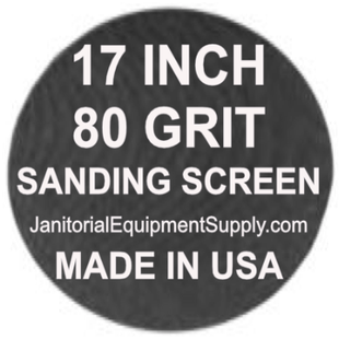 17 inch 80 Grit Sanding Screen Disc 5pk