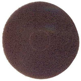 17 inch Brown Pad | Scrubbing Cleaning Pads - 5 pack