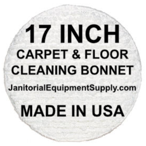 17 inch Floor Machine Cleaning Bonnet | Carpet Bonnet