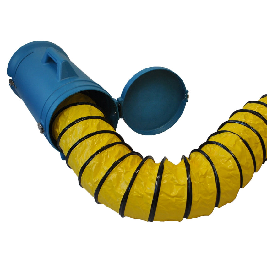 XPOWER® 8DHC25 | 25 ft 8 inch Ventilation Duct Hose Carrier X-8