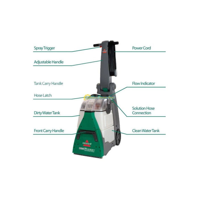 BISSELL® BG10 BigGreen Commercial Professional Carpet Cleaner Machine ...