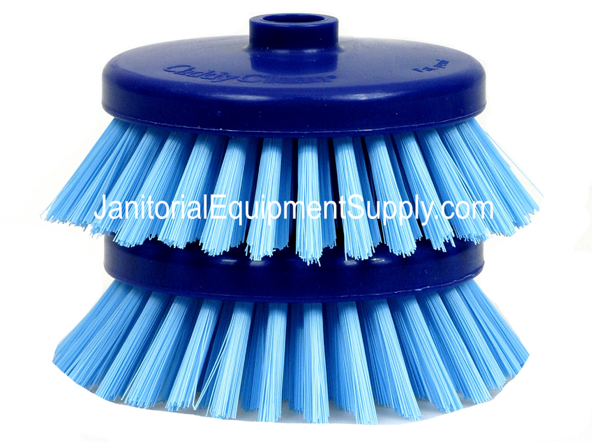 CaddyClean® Light Blue 4" Brushes Medium / Heavy Duty 0.60 Bristles