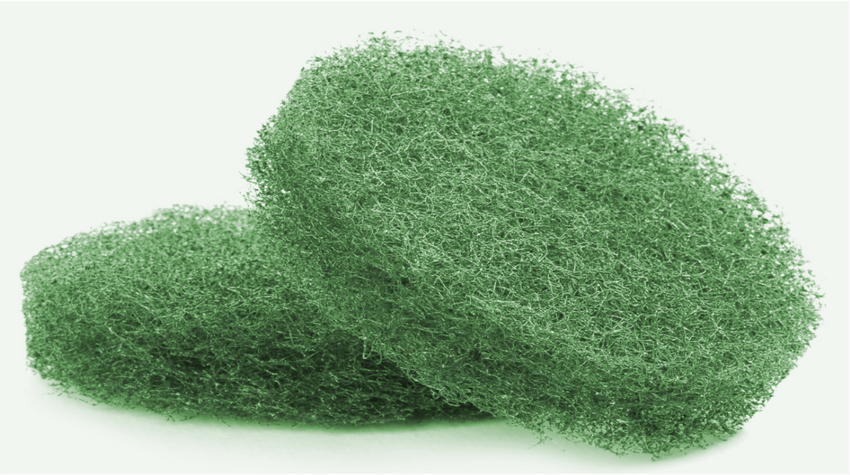 CaddyClean® Green 4" Scrub Pads Moderately Aggressive 10pk