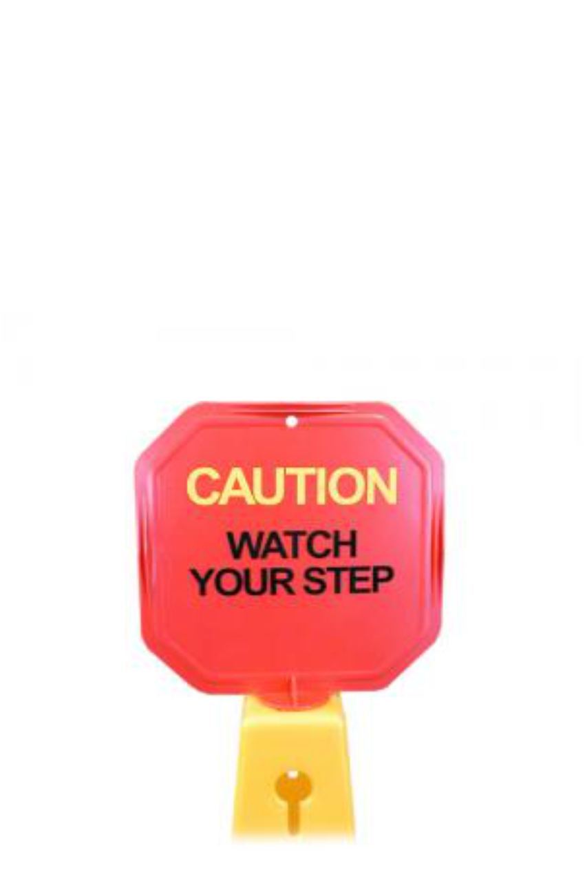 HURRICONE®  Safety Cone Warning Sign CWFS436