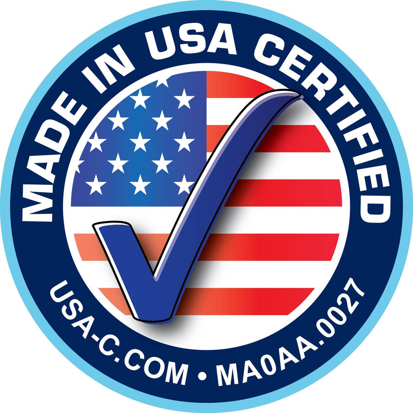 Made in the USA Certified 