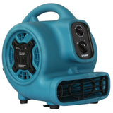 XPOWER® P-230AT-BLUE | Mini Air Mover 1/5 HP 3 Speeds with 3HR Timer
