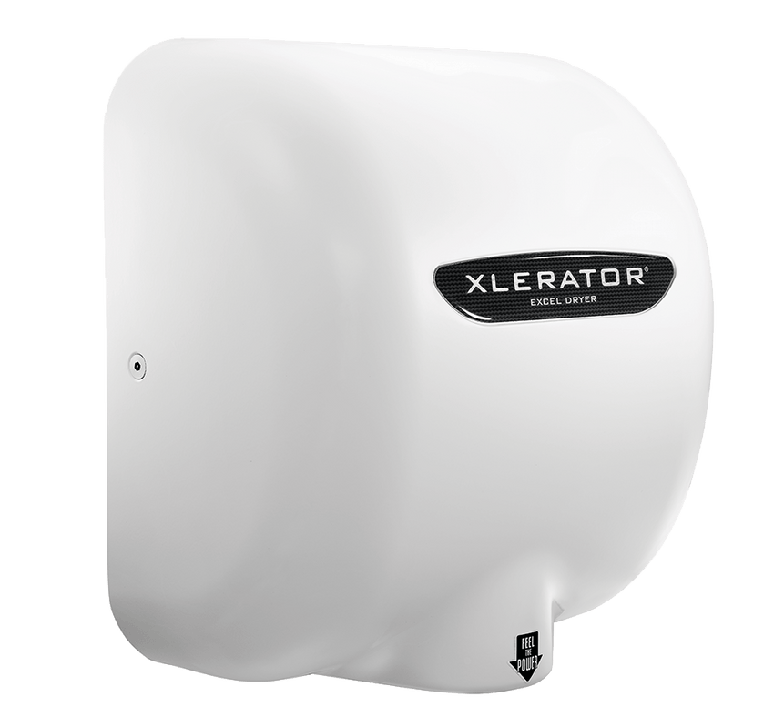 XLERATOR® XL-W Automatic Hand Dryer left side-view