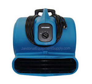 XPOWER® X-830H | Air Mover Floor Dryer 1HP 3600 CFM with Wheels