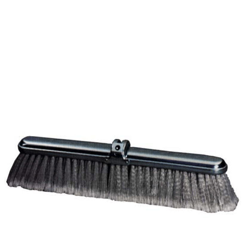 36 inch Fine Duty Grey Flagged Push Broom Brush