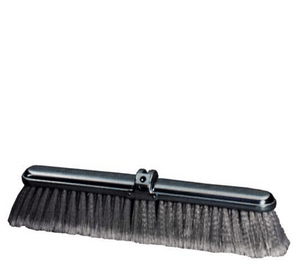 24 inch Fine Duty Grey Flagged Push Broom Brush